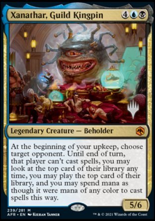 Xanathar, Guild Kingpin (Promo Pack) [Dungeons & Dragons: Adventures in the Forgotten Realms Promos] | Jomio and Rueliete's Cards and Comics