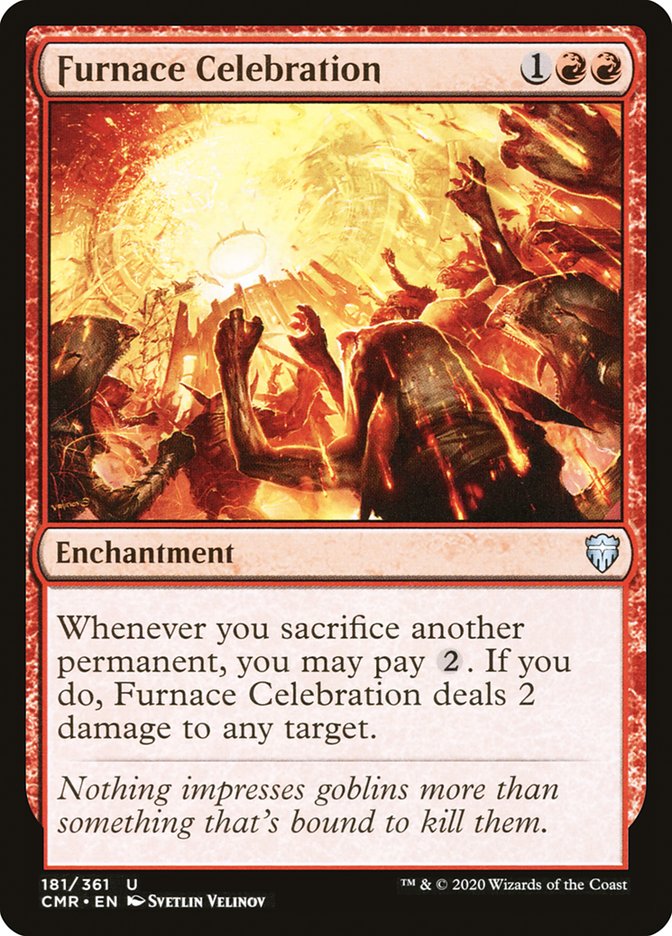 Furnace Celebration [Commander Legends] | Jomio and Rueliete's Cards and Comics