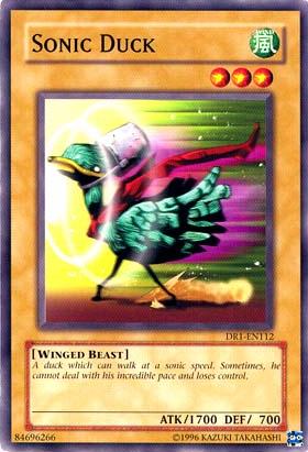 Sonic Duck [DR1-EN112] Common | Jomio and Rueliete's Cards and Comics