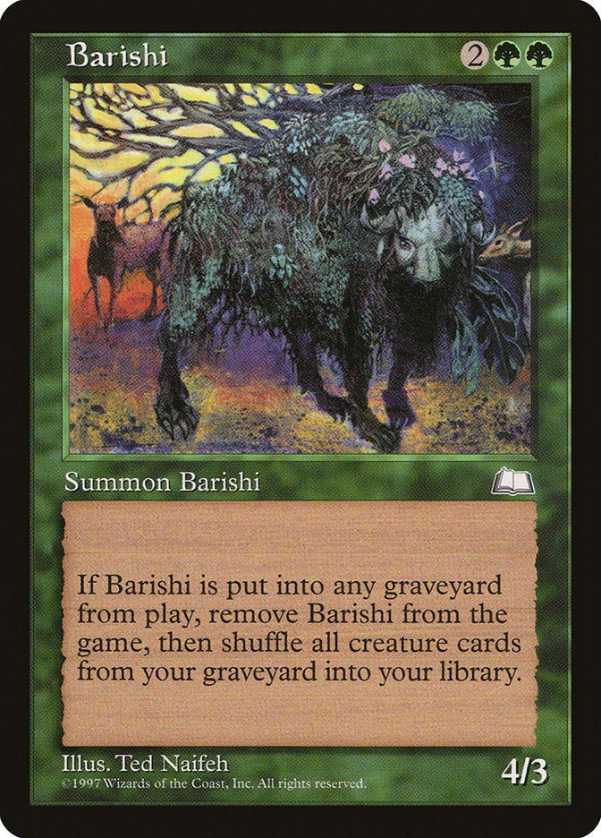 Barishi [Weatherlight] | Jomio and Rueliete's Cards and Comics