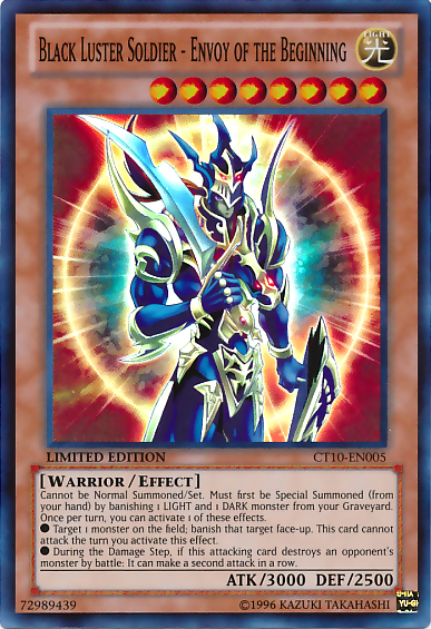 Black Luster Soldier - Envoy of the Beginning [CT10-EN005] Super Rare | Jomio and Rueliete's Cards and Comics