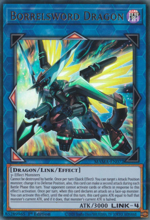 Borrelsword Dragon [MAMA-EN072] Ultra Rare | Jomio and Rueliete's Cards and Comics