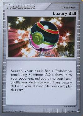Luxury Ball (86/100) (Luxdrill - Stephen Silvestro) [World Championships 2009] | Jomio and Rueliete's Cards and Comics