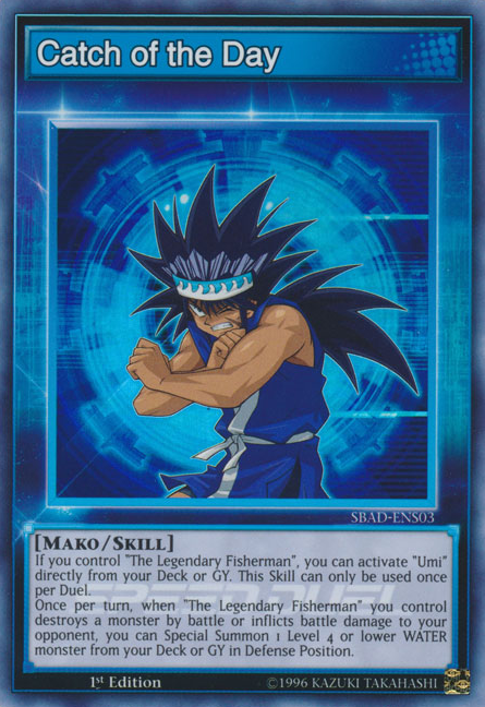 Catch of the Day [SBAD-ENS03] Super Rare | Jomio and Rueliete's Cards and Comics
