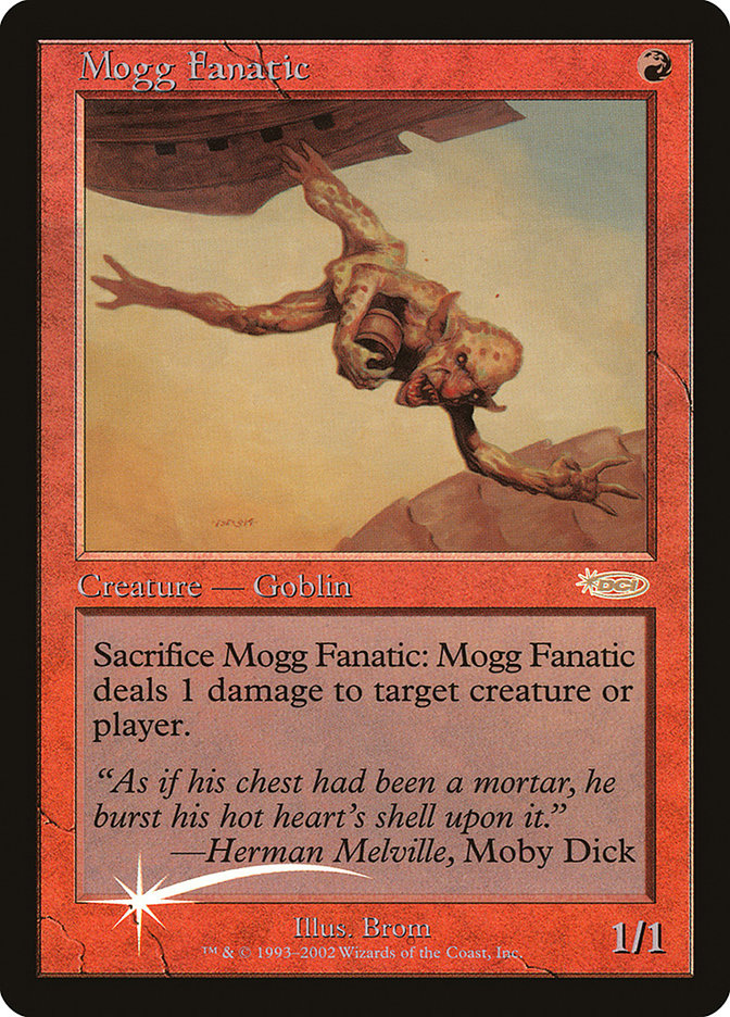 Mogg Fanatic [Friday Night Magic 2002] | Jomio and Rueliete's Cards and Comics