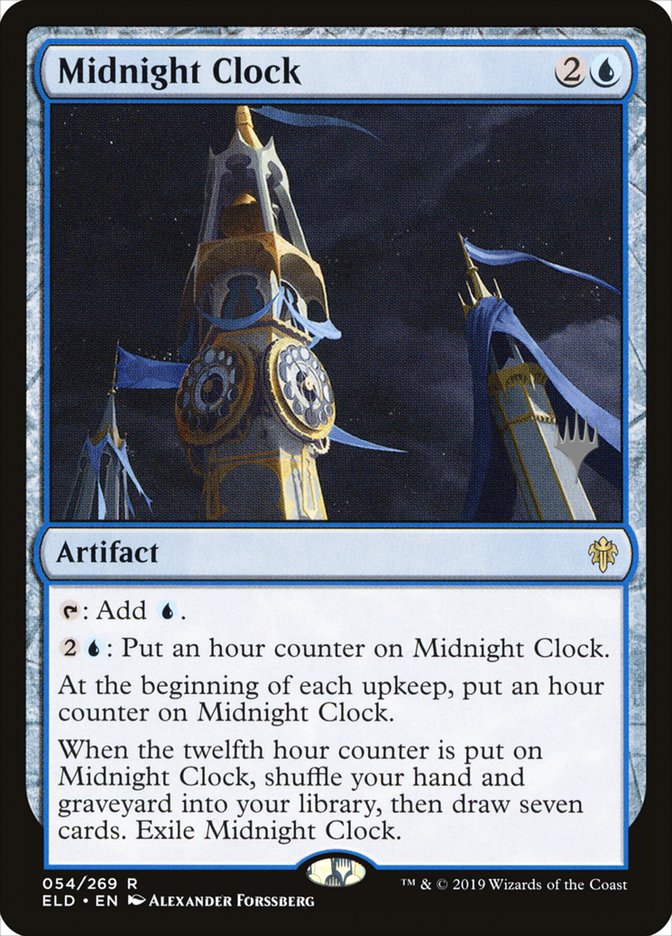 Midnight Clock (Promo Pack) [Throne of Eldraine Promos] | Jomio and Rueliete's Cards and Comics