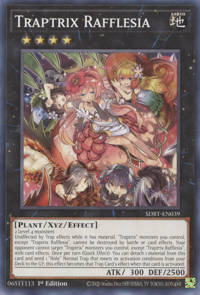 Traptrix Rafflesia [SDBT-EN039] Common | Jomio and Rueliete's Cards and Comics
