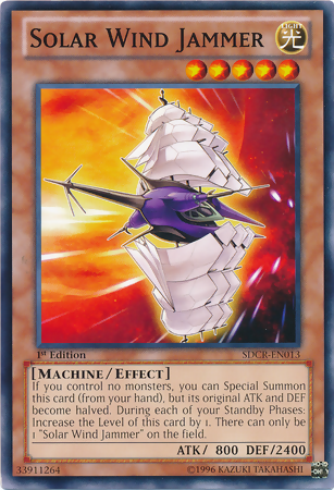 Solar Wind Jammer [SDCR-EN013] Common | Jomio and Rueliete's Cards and Comics