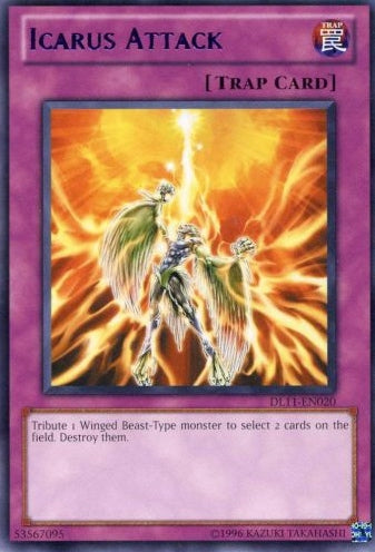 Icarus Attack (Purple) [DL11-EN020] Rare | Jomio and Rueliete's Cards and Comics