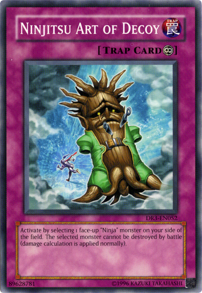 Ninjitsu Art of Decoy [DR3-EN052] Common | Jomio and Rueliete's Cards and Comics