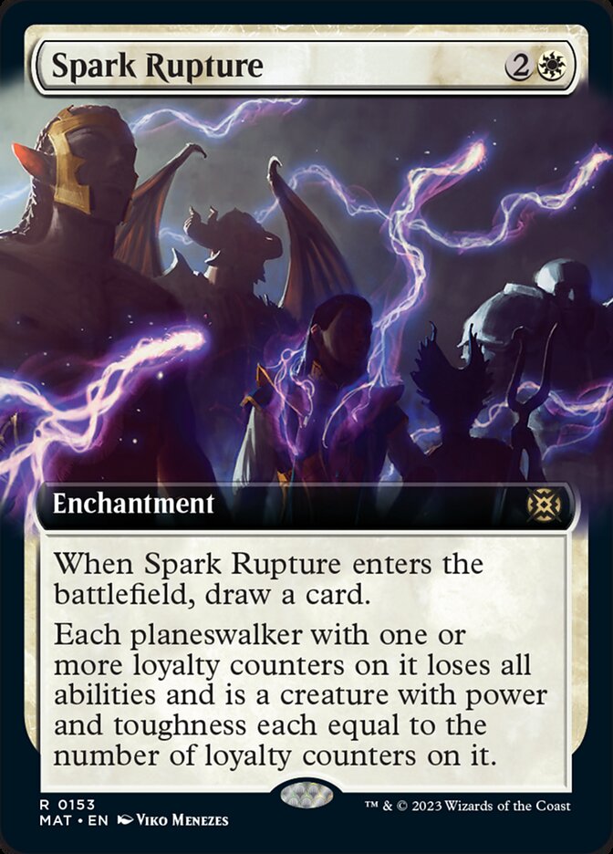Spark Rupture (Extended Art) [March of the Machine: The Aftermath] | Jomio and Rueliete's Cards and Comics