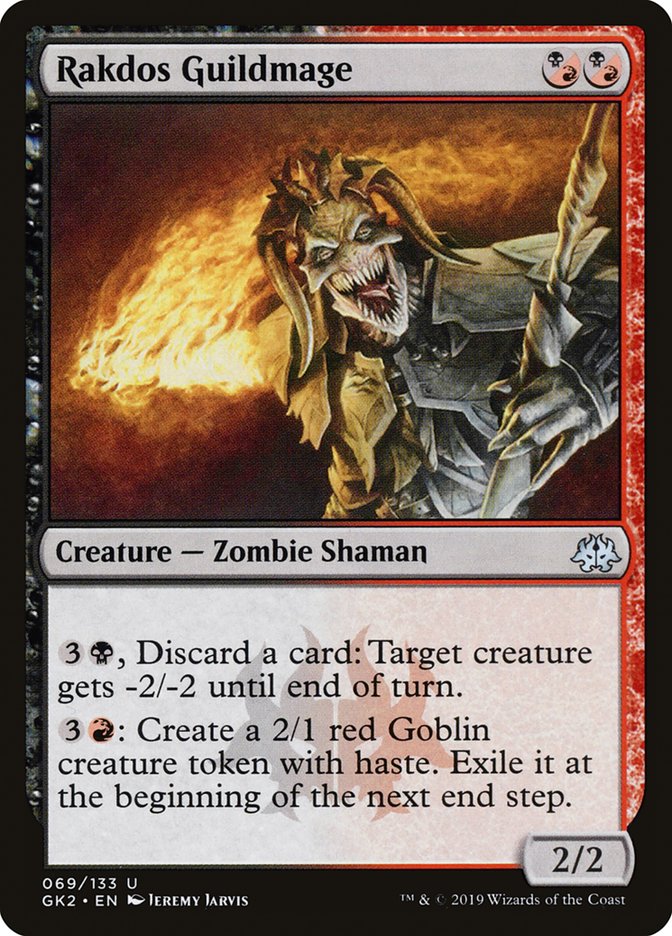 Rakdos Guildmage [Ravnica Allegiance Guild Kit] | Jomio and Rueliete's Cards and Comics