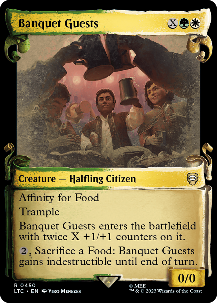 Banquet Guests [The Lord of the Rings: Tales of Middle-Earth Commander Showcase Scrolls] | Jomio and Rueliete's Cards and Comics
