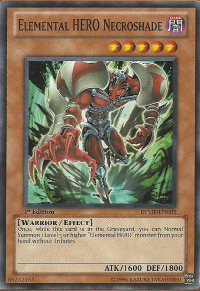 Elemental HERO Necroshade [RYMP-EN005] Common | Jomio and Rueliete's Cards and Comics