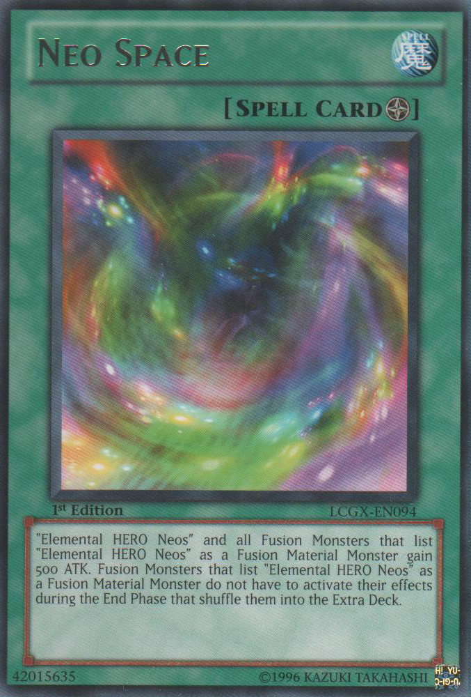 Neo Space [LCGX-EN094] Rare | Jomio and Rueliete's Cards and Comics