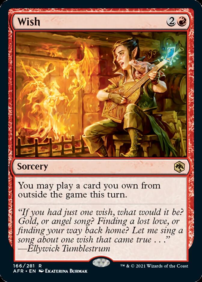 Wish [Dungeons & Dragons: Adventures in the Forgotten Realms] | Jomio and Rueliete's Cards and Comics