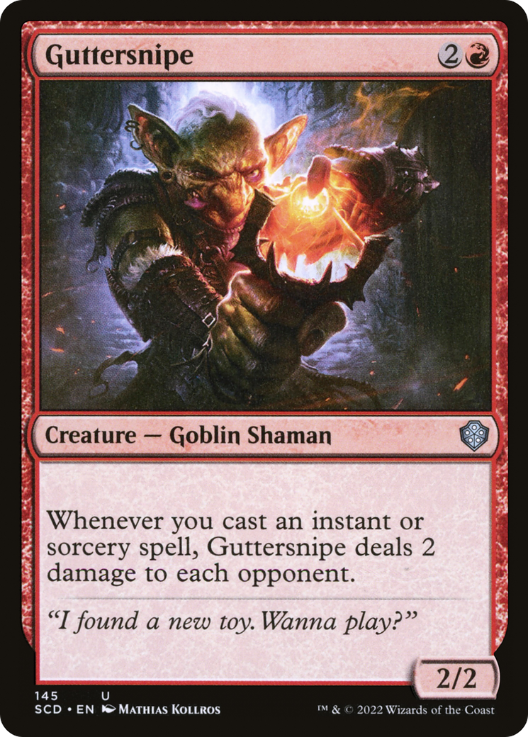 Guttersnipe [Starter Commander Decks] | Jomio and Rueliete's Cards and Comics