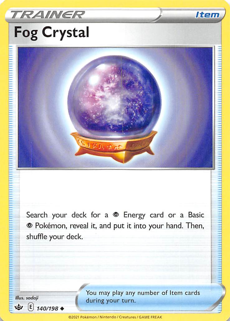 Fog Crystal (140/198) [Sword & Shield: Chilling Reign] | Jomio and Rueliete's Cards and Comics