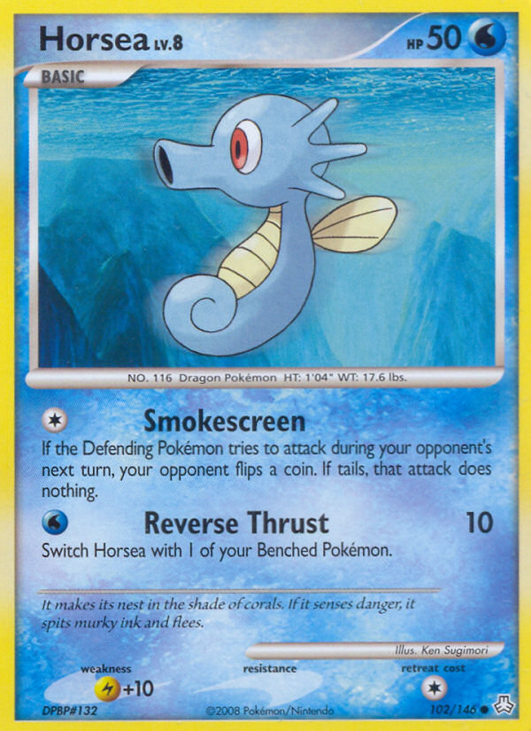 Horsea (102/146) [Diamond & Pearl: Legends Awakened] | Jomio and Rueliete's Cards and Comics