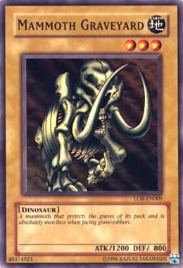 Mammoth Graveyard [LOB-EN009] Common | Jomio and Rueliete's Cards and Comics