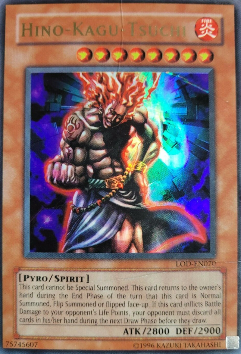 Hino-Kagu-Tsuchi [LOD-EN070] Ultra Rare | Jomio and Rueliete's Cards and Comics