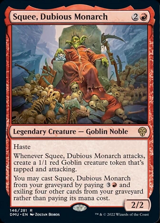 Squee, Dubious Monarch [Dominaria United] | Jomio and Rueliete's Cards and Comics