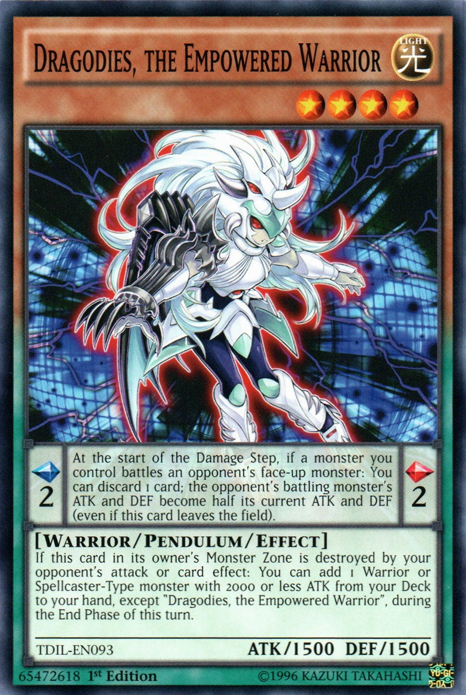 Dragodies, the Empowered Warrior [TDIL-EN093] Common | Jomio and Rueliete's Cards and Comics