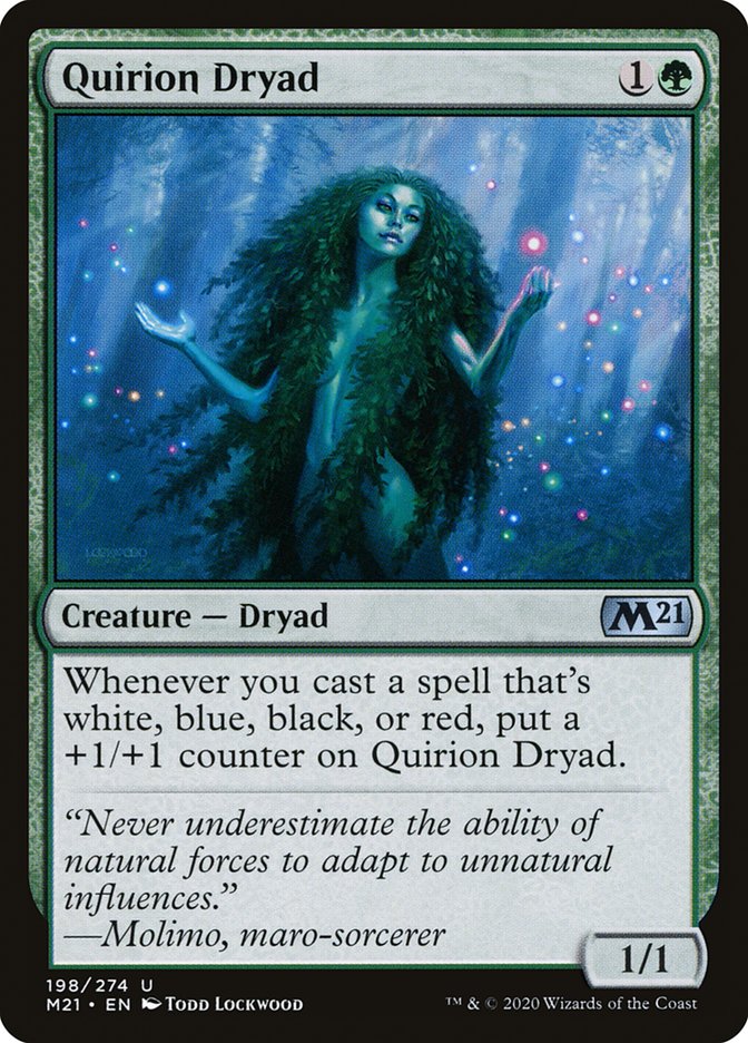 Quirion Dryad [Core Set 2021] | Jomio and Rueliete's Cards and Comics