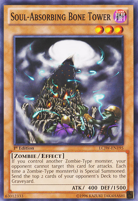 Soul-Absorbing Bone Tower [LCJW-EN195] Common | Jomio and Rueliete's Cards and Comics