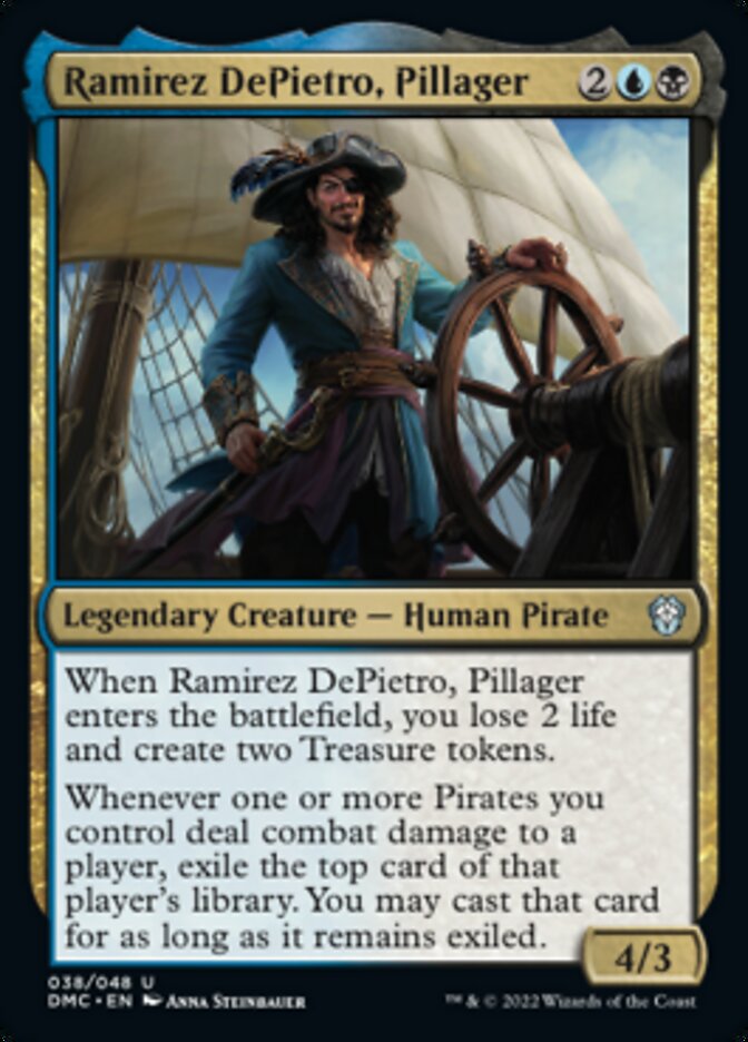 Ramirez DePietro, Pillager [Dominaria United Commander] | Jomio and Rueliete's Cards and Comics