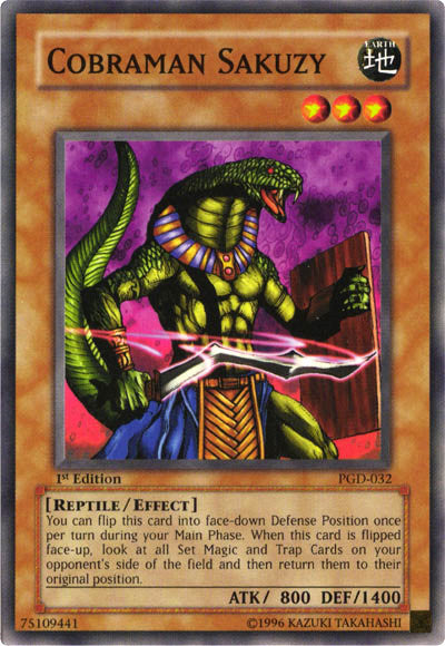 Cobraman Sakuzy [PGD-032] Common | Jomio and Rueliete's Cards and Comics