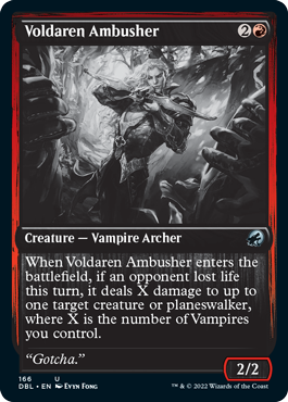 Voldaren Ambusher [Innistrad: Double Feature] | Jomio and Rueliete's Cards and Comics