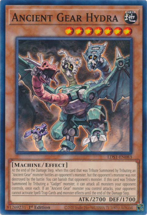 Ancient Gear Hydra [LDS1-EN083] Common | Jomio and Rueliete's Cards and Comics