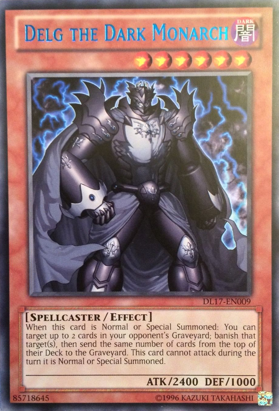 Delg the Dark Monarch (Blue) [DL17-EN009] Rare | Jomio and Rueliete's Cards and Comics