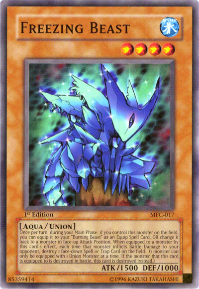Freezing Beast [MFC-017] Common | Jomio and Rueliete's Cards and Comics