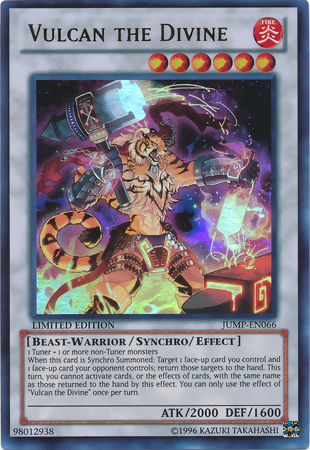 Vulcan the Divine [JUMP-EN066] Ultra Rare | Jomio and Rueliete's Cards and Comics