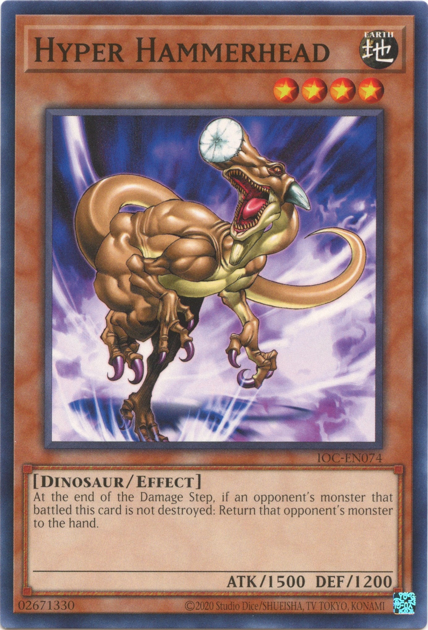 Hyper Hammerhead (25th Anniversary) [IOC-EN074] Common | Jomio and Rueliete's Cards and Comics