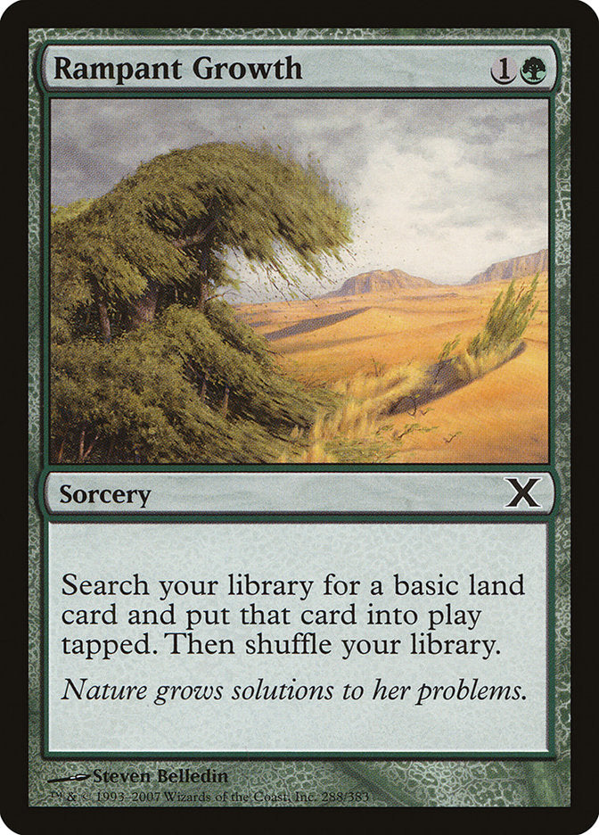 Rampant Growth [Tenth Edition] | Jomio and Rueliete's Cards and Comics