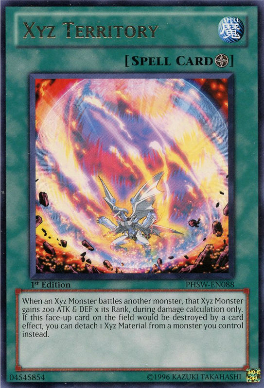 Xyz Territory [PHSW-EN088] Rare | Jomio and Rueliete's Cards and Comics