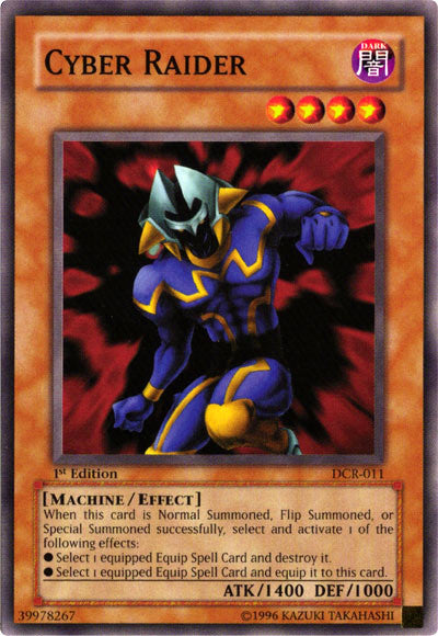 Cyber Raider [DCR-011] Common | Jomio and Rueliete's Cards and Comics