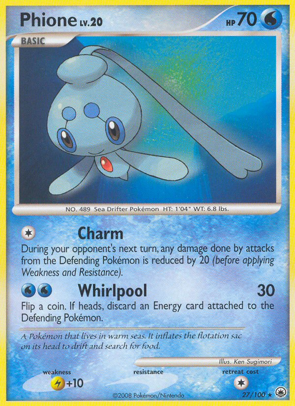 Phione (27/100) [Diamond & Pearl: Majestic Dawn] | Jomio and Rueliete's Cards and Comics