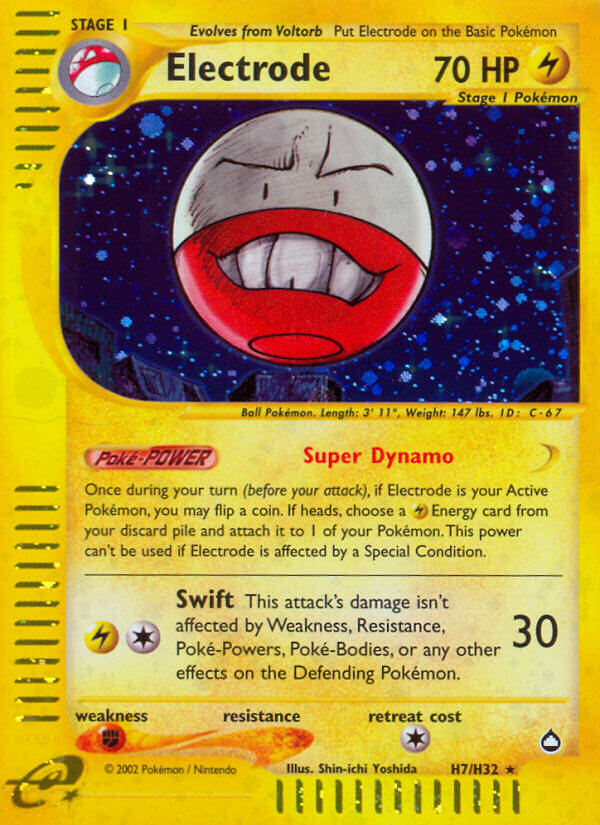 Electrode (H7/H32) [Aquapolis] | Jomio and Rueliete's Cards and Comics