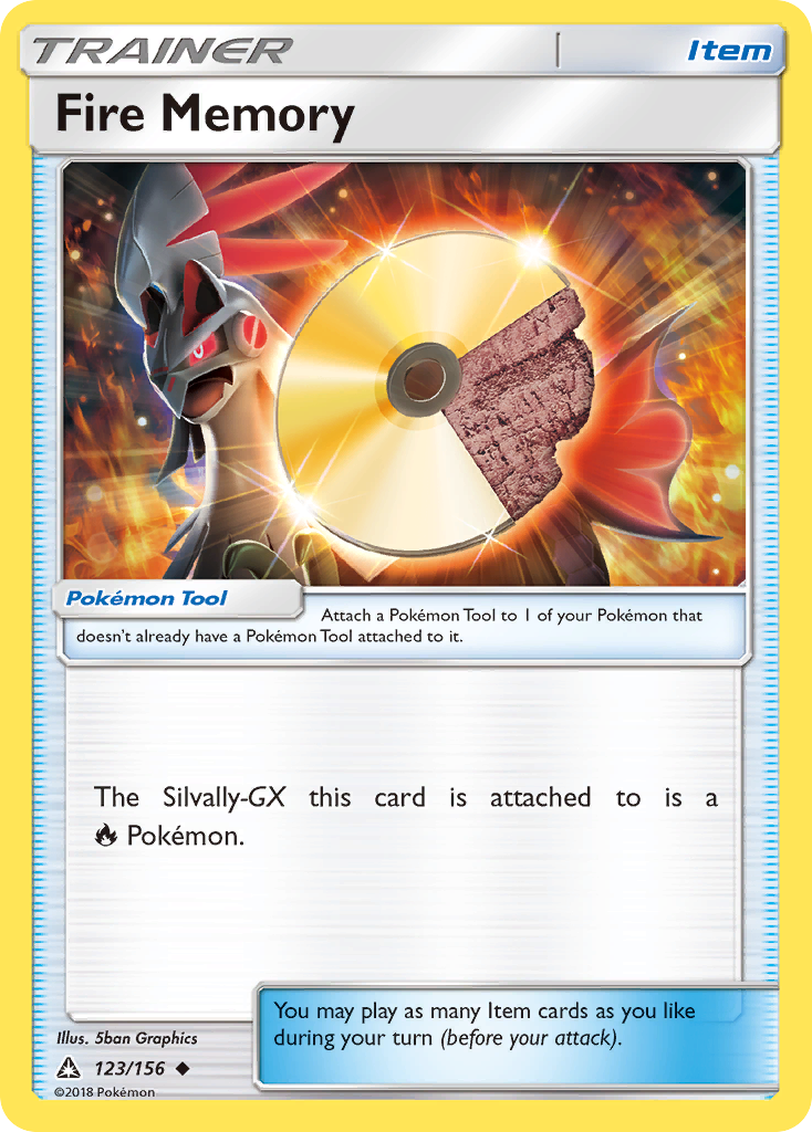 Fire Memory (123/156) [Sun & Moon: Ultra Prism] | Jomio and Rueliete's Cards and Comics