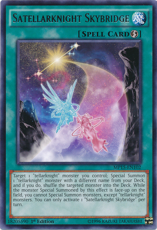 Satellarknight Skybridge [MP15-EN102] Rare | Jomio and Rueliete's Cards and Comics