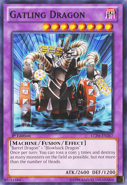 Gatling Dragon [LCJW-EN267] Common | Jomio and Rueliete's Cards and Comics