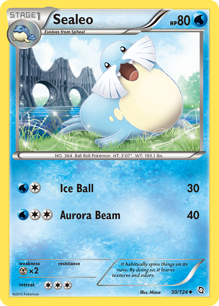Sealeo (30/124) [Black & White: Dragons Exalted] | Jomio and Rueliete's Cards and Comics
