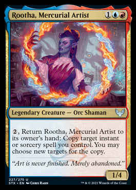 Rootha, Mercurial Artist [Strixhaven: School of Mages] | Jomio and Rueliete's Cards and Comics