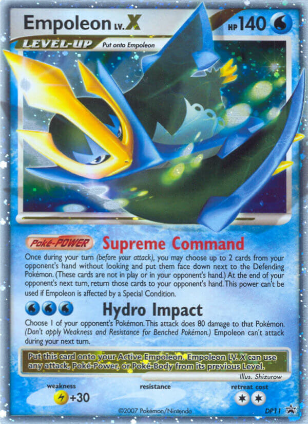 Empoleon LV.X (DP11) [Diamond & Pearl: Black Star Promos] | Jomio and Rueliete's Cards and Comics