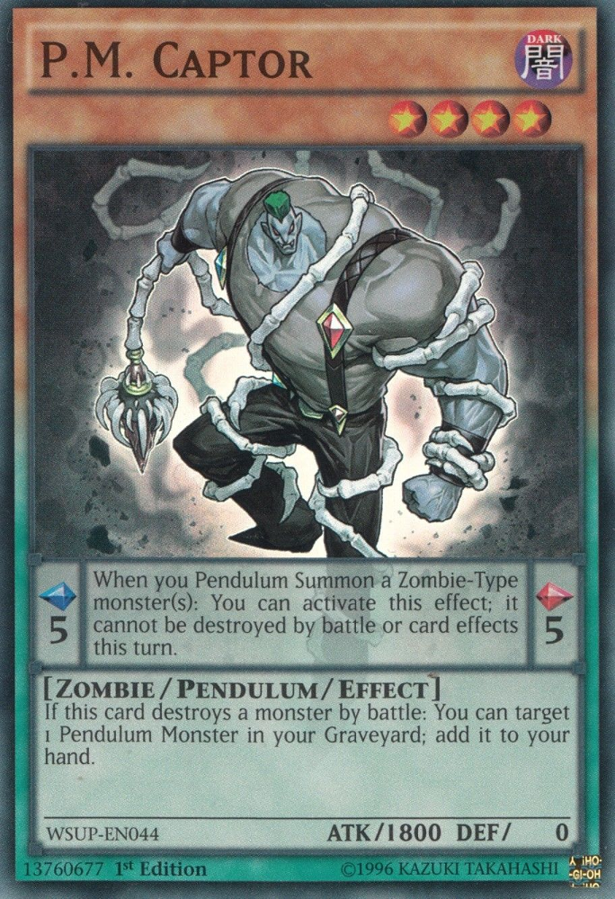 P.M. Captor [WSUP-EN044] Super Rare | Jomio and Rueliete's Cards and Comics