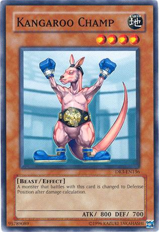 Kangaroo Champ [DR3-EN136] Common | Jomio and Rueliete's Cards and Comics